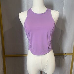 Lululemon Lavender Raceback Cropped Tank 6